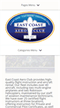 Mobile Screenshot of eastcoastaeroclub.com