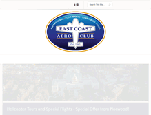 Tablet Screenshot of eastcoastaeroclub.com